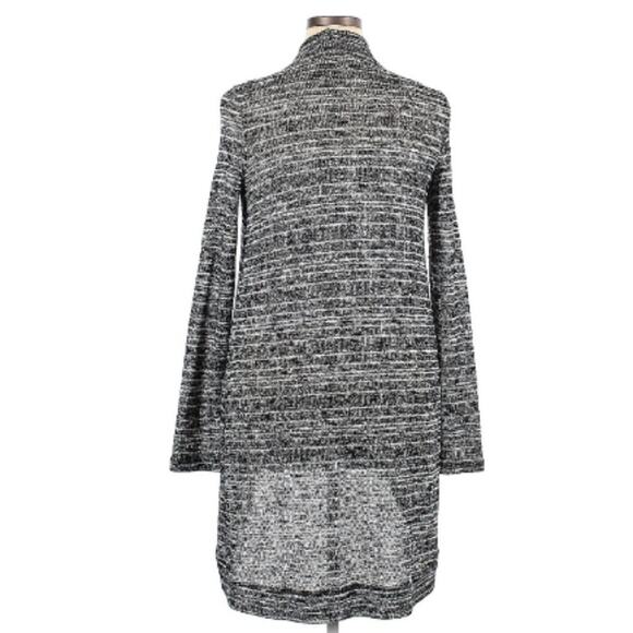 Splendid Women's Color Block Striped Long Sleeve Thigh Length Cardigan Size L - Picture 2 of 8